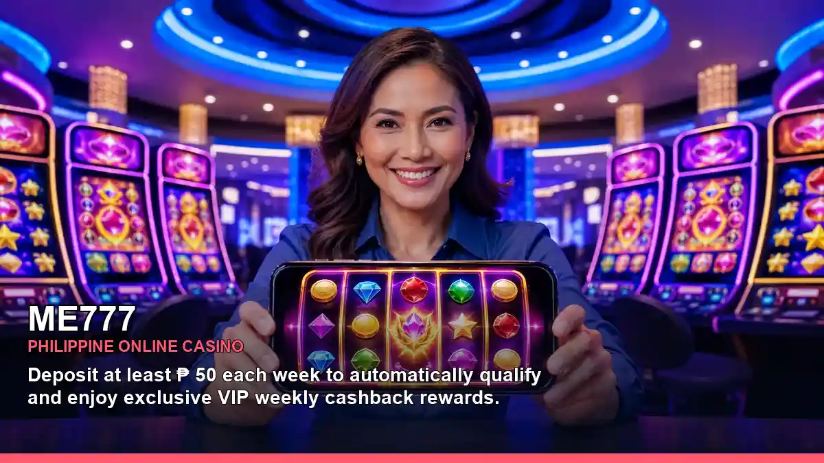 ME777 play mobile casino games featuring an adult Filipina casino host with a premium composition