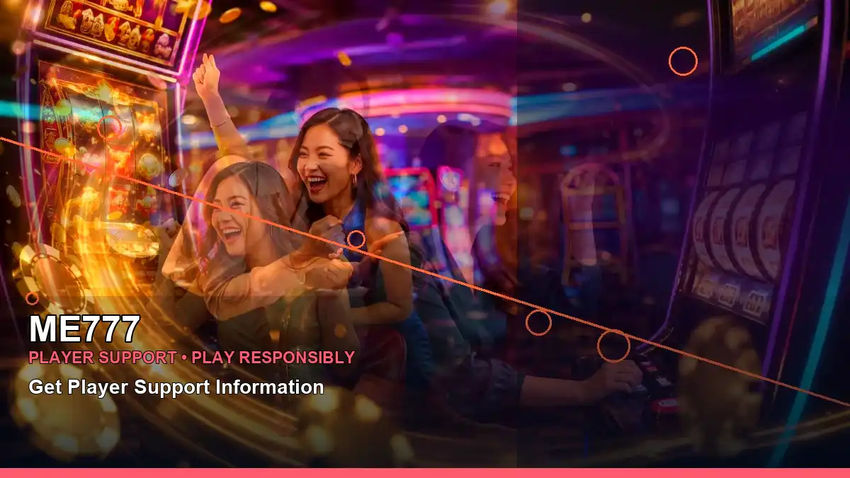 ME777 reels casino bonus games featuring an adult Filipina casino host with a right-diagonal composition